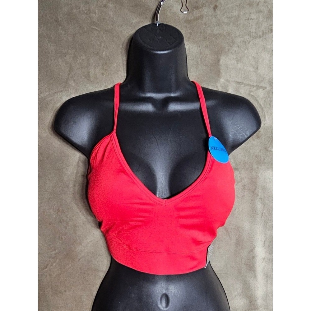 Secret Treasures Red Seamless Bralette XXXL 3XG Convertible Straps ST206142 NEW